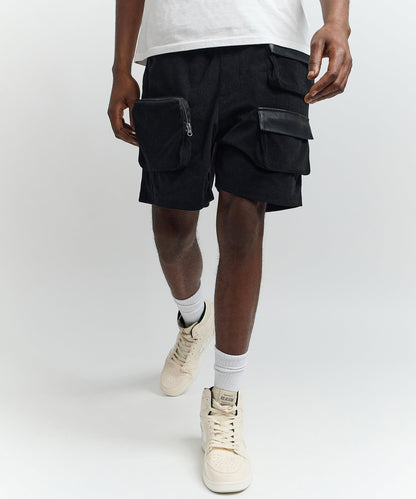 Utility Shorts - Black | Reason Clothing Best Price