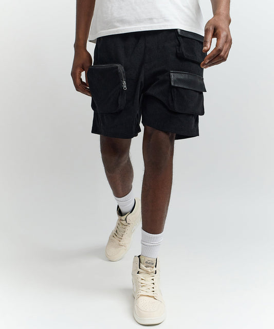 Utility Shorts - Black | Reason Clothing Best Price