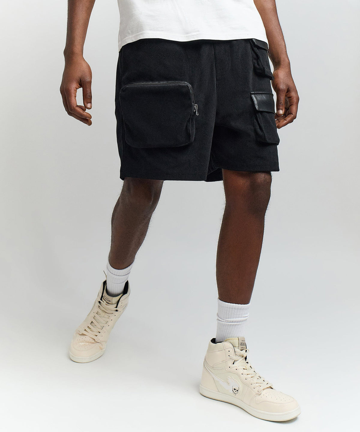 Utility Shorts - Black | Reason Clothing Best Price
