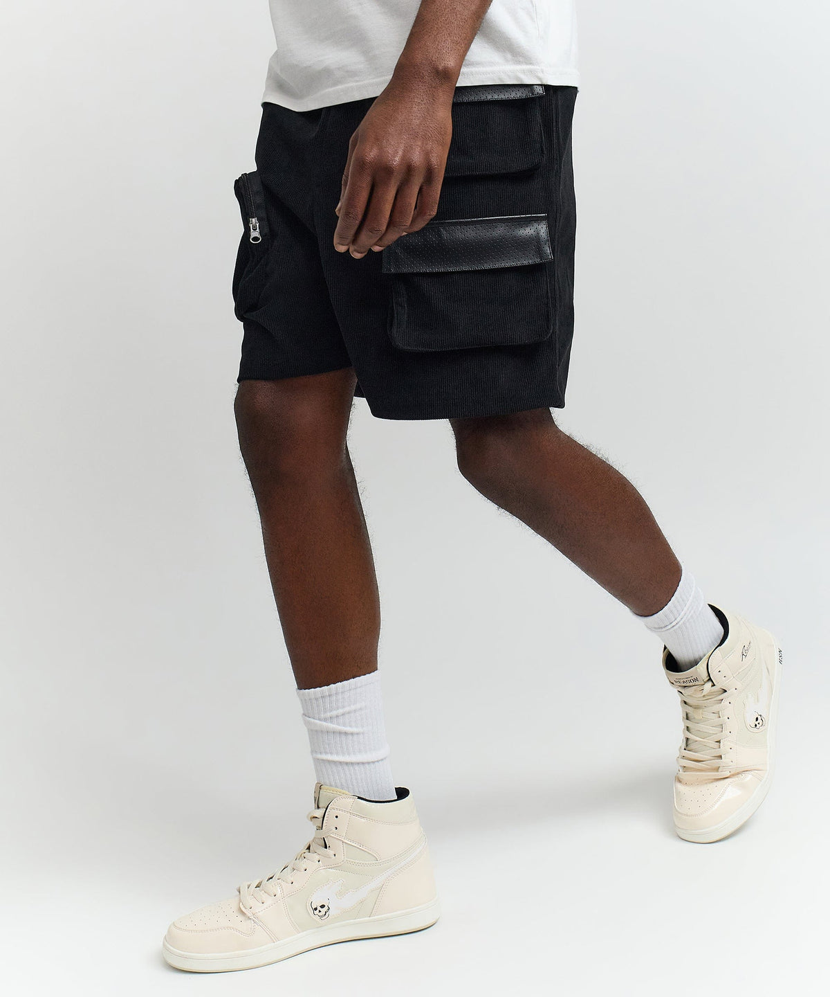 Utility Shorts - Black | Reason Clothing Best Price