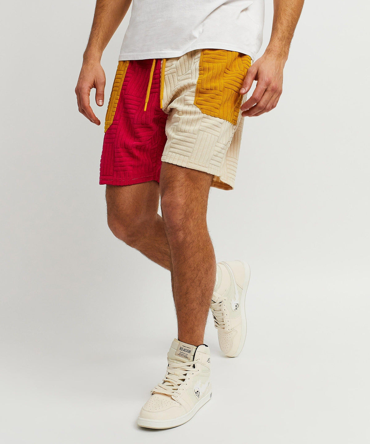 Waffle Split Short | Reason Clothing Hot Sale