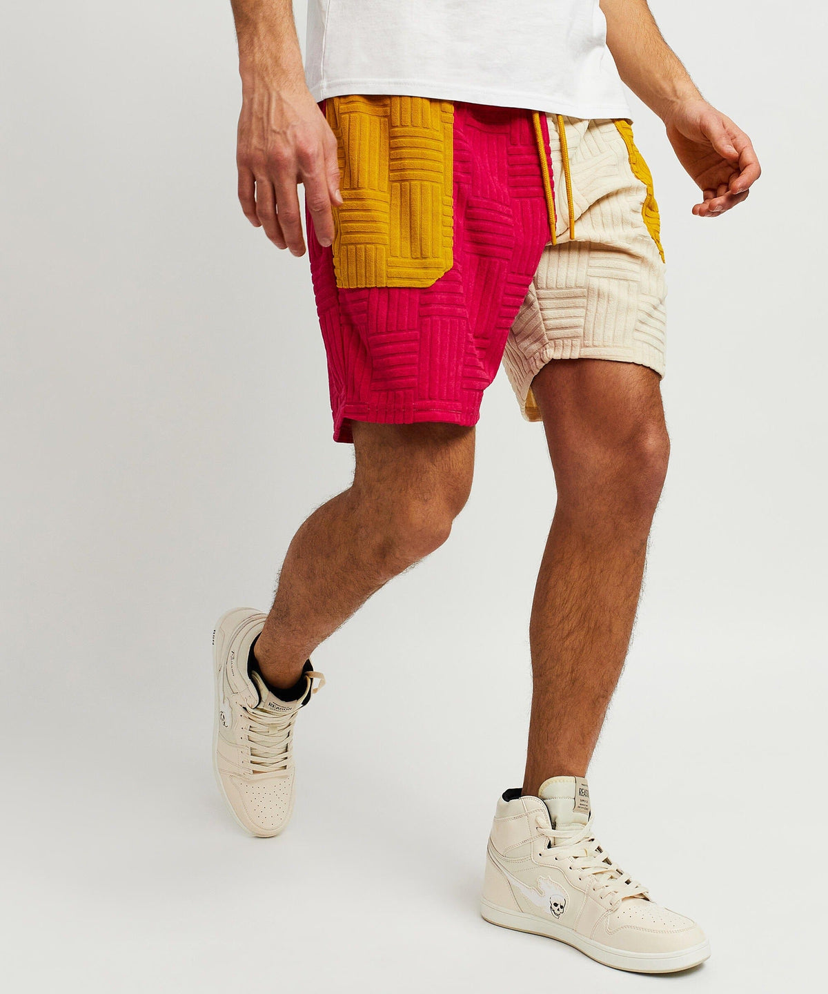 Waffle Split Short | Reason Clothing Hot Sale