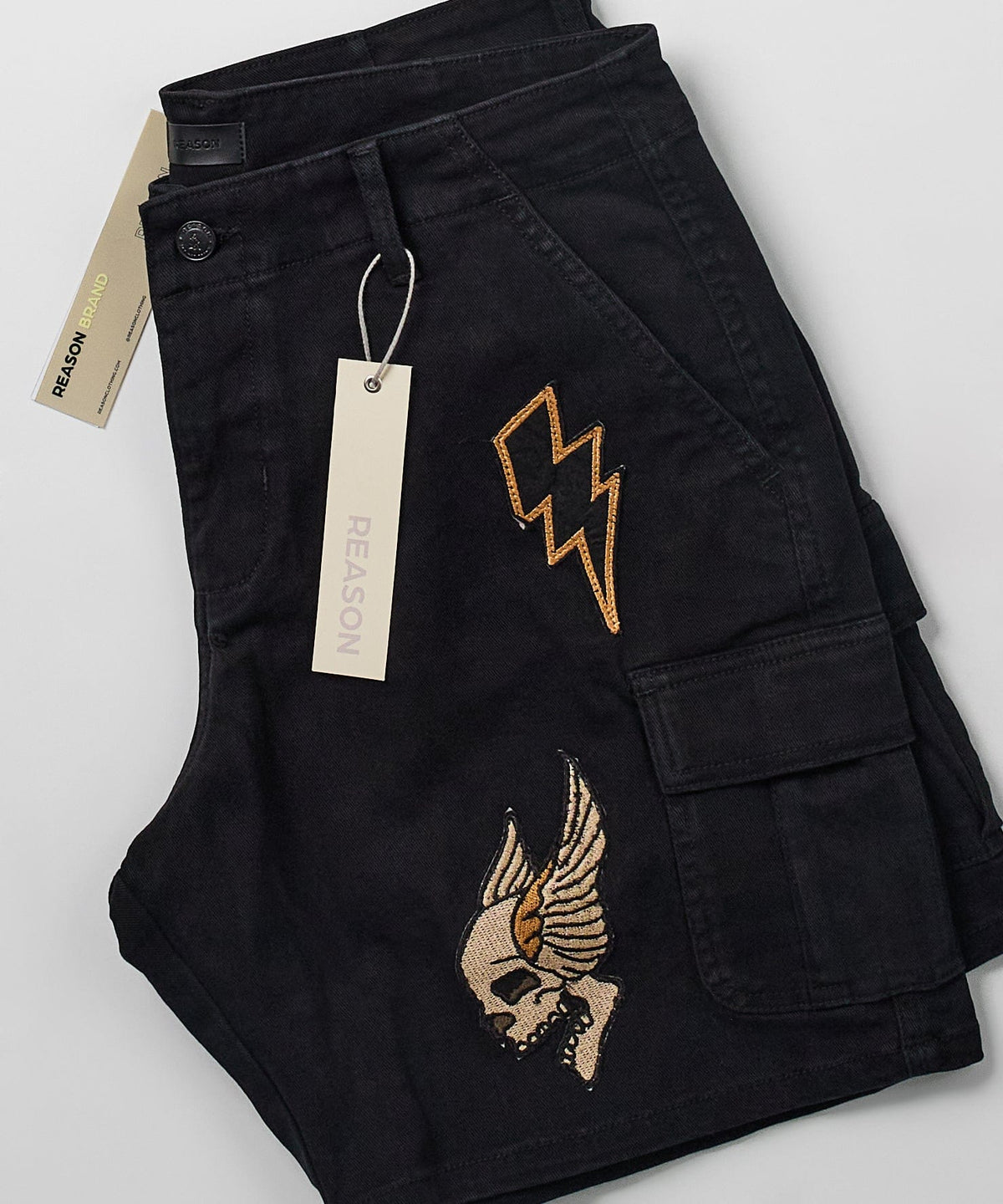 Havoc Patches Cargo Short | Reason Clothing Best Price