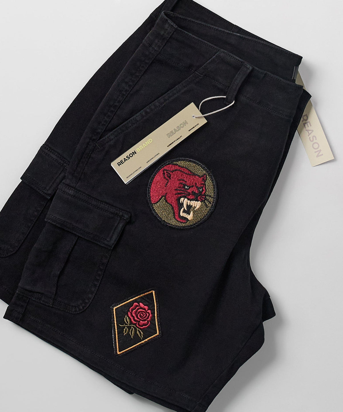 Havoc Patches Cargo Short | Reason Clothing Best Price