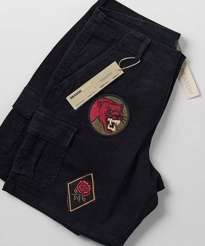 Havoc Patches Cargo Short | Reason Clothing Best Price