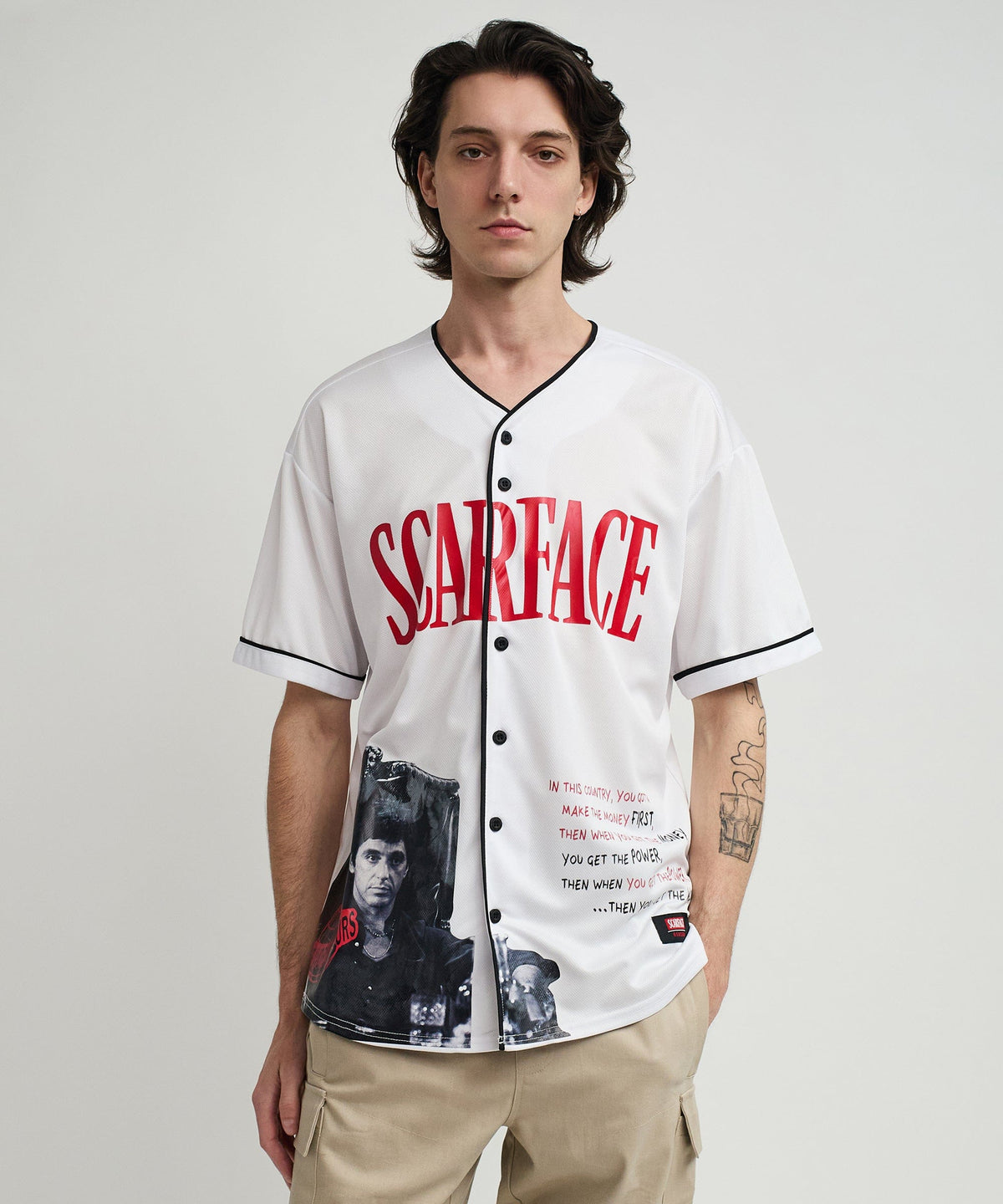 Scarface Baseball Jersey | Reason Clothing Popular