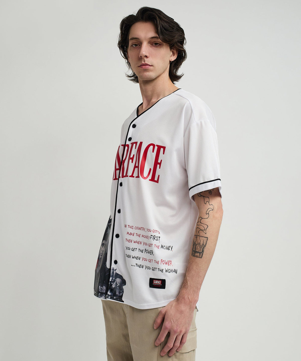 Scarface Baseball Jersey | Reason Clothing Popular