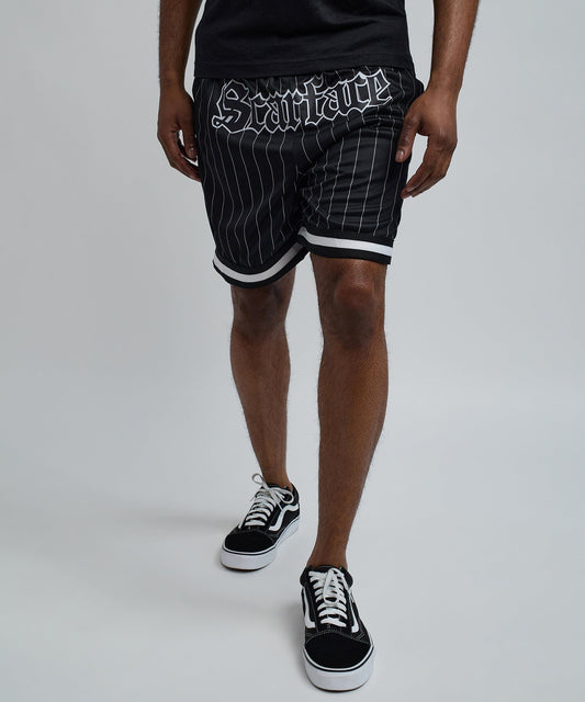 Scarface Pinstripe Short | Reason Clothing Classic