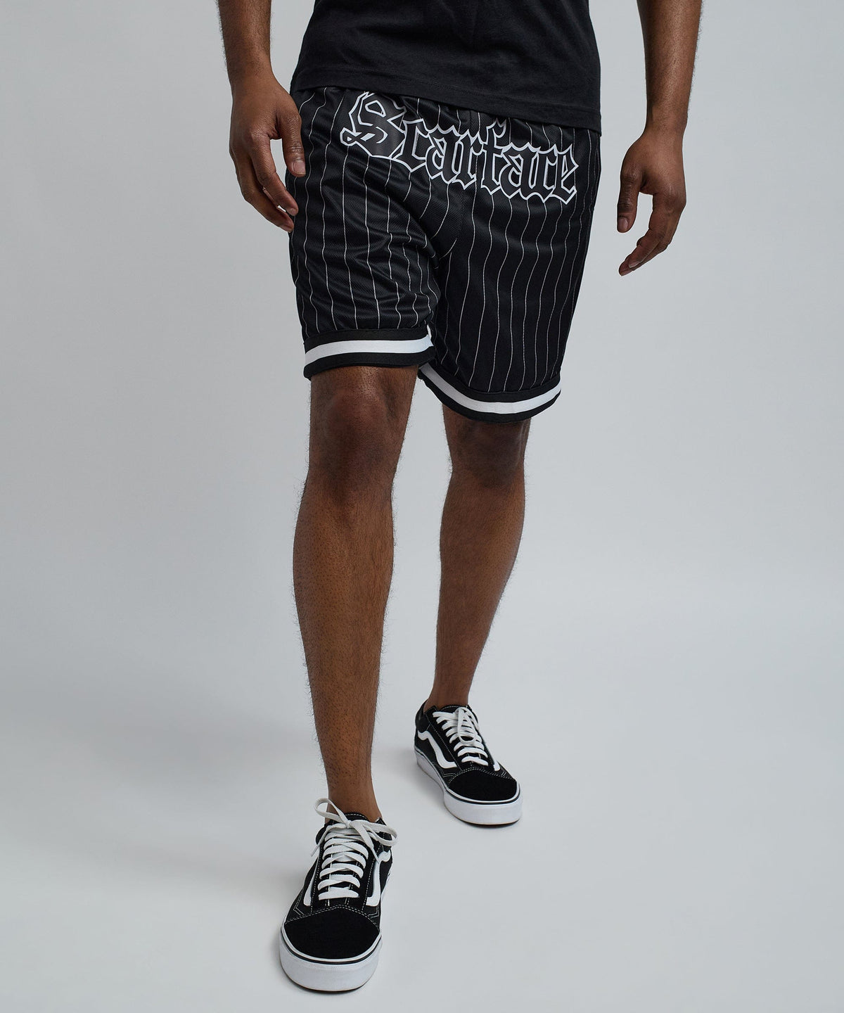 Scarface Pinstripe Short | Reason Clothing Classic