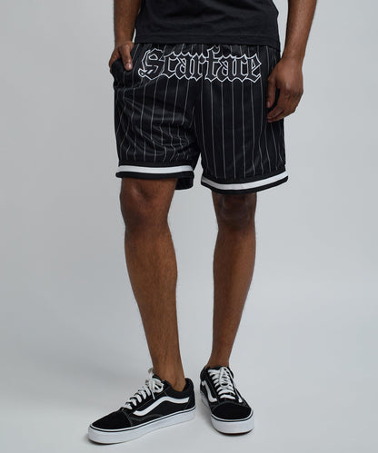 Scarface Pinstripe Short | Reason Clothing Classic