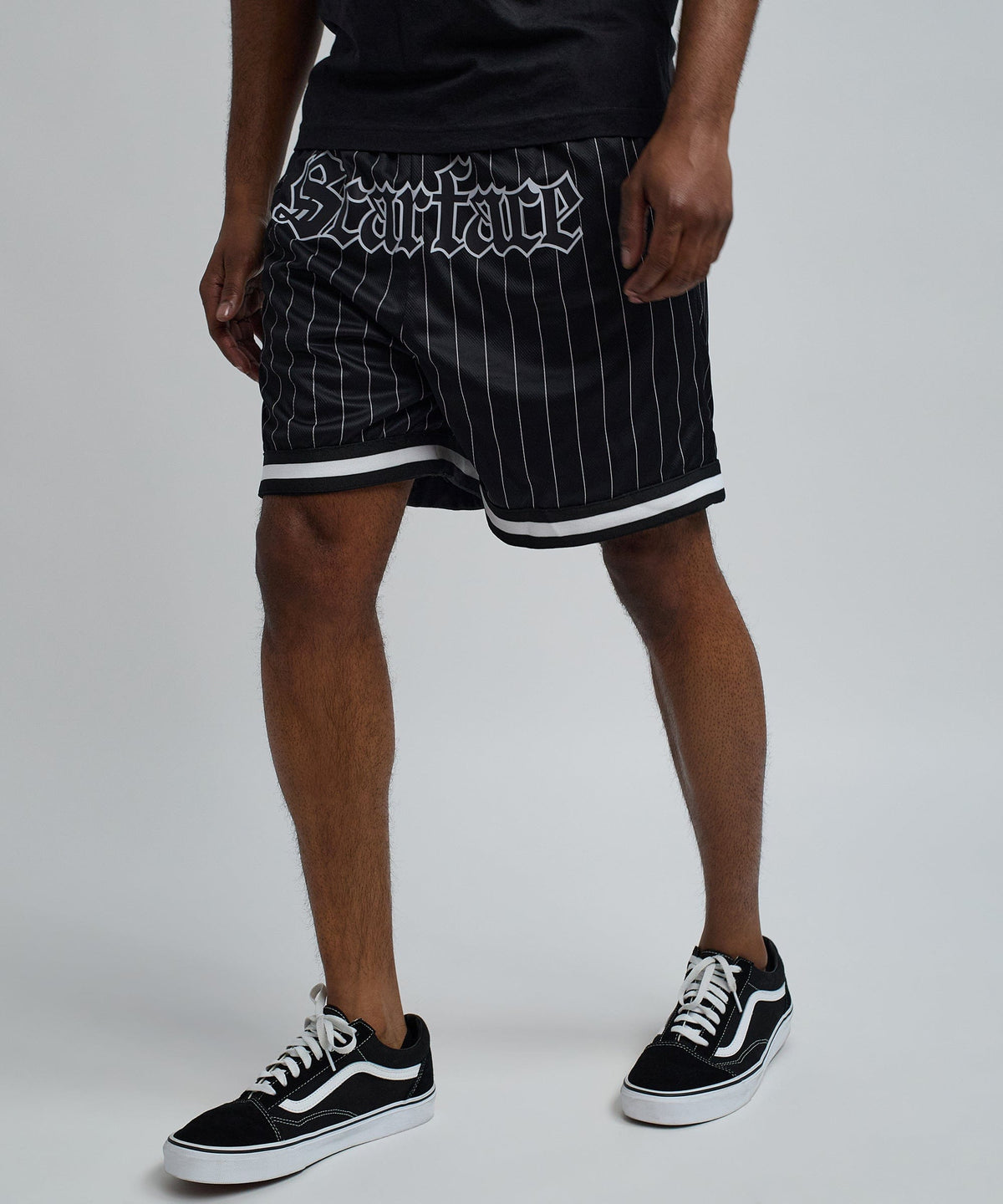Scarface Pinstripe Short | Reason Clothing Classic