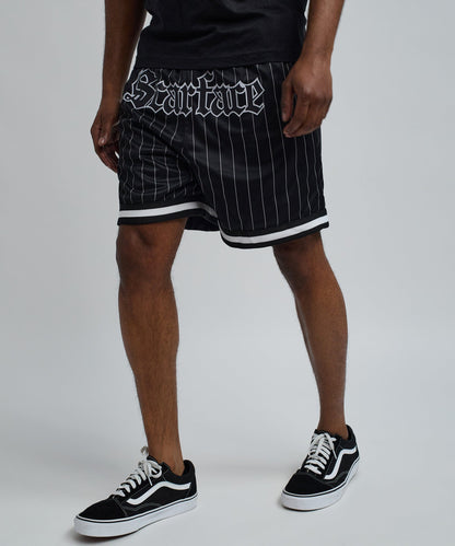 Scarface Pinstripe Short | Reason Clothing Classic