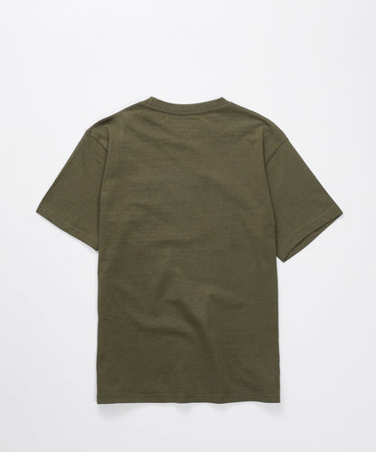 Pablo Mugshot Graphic Short Sleeve Tee - Olive Green | Reason Clothing Signature