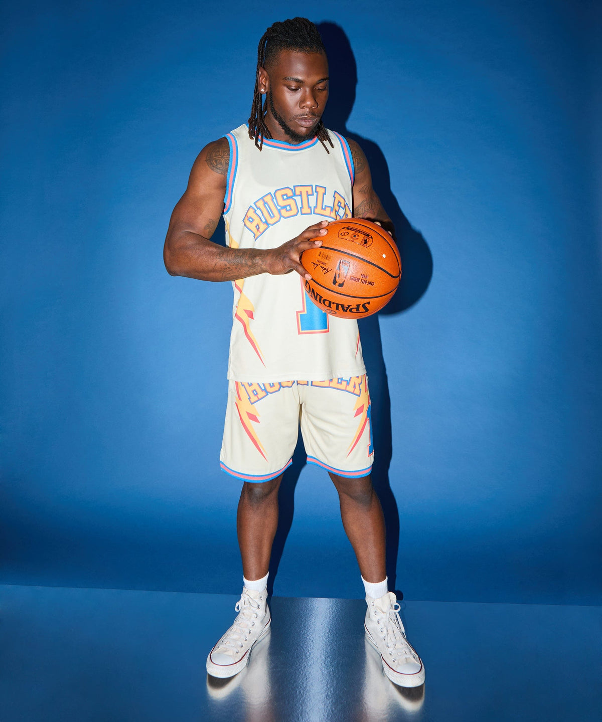 Hustler Basketball Jersey - Khaki | Reason Clothing Classic