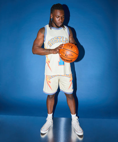 Hustler Basketball Jersey - Khaki | Reason Clothing Classic