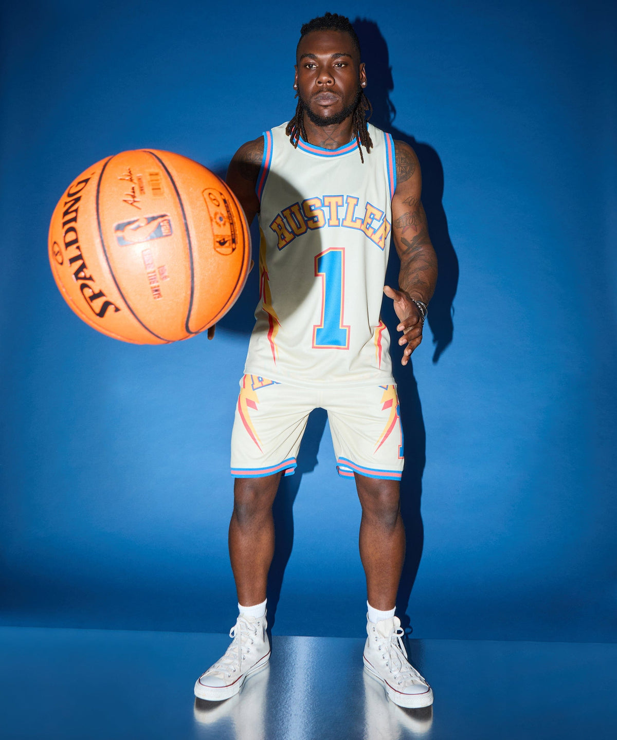 Hustler Basketball Jersey - Khaki | Reason Clothing Classic