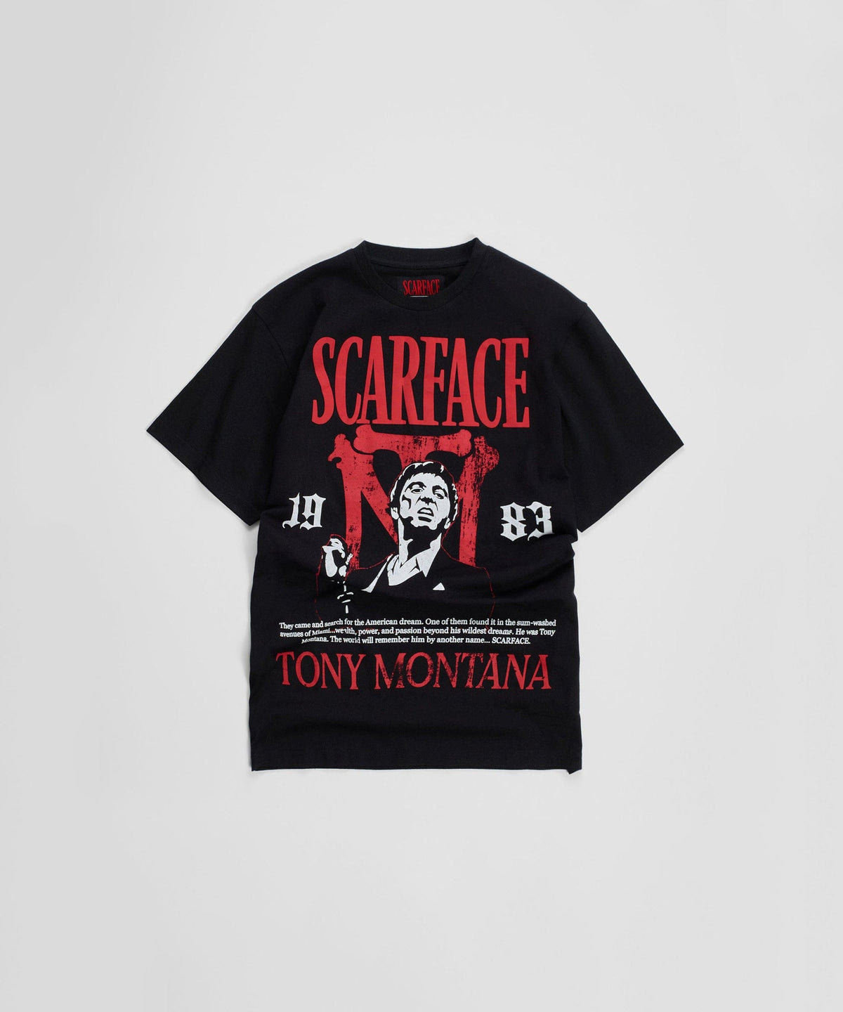 Scarface Tony Montana Tee - Black | Reason Clothing Trusted