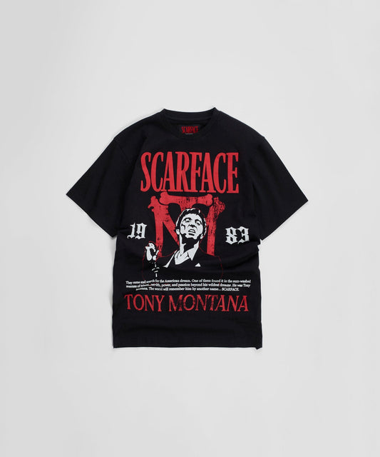 Scarface Tony Montana Tee - Black | Reason Clothing Trusted