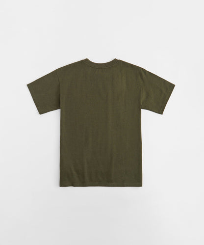 All We Trust Is Us Western Tee - Burnt Olive | Reason Clothing Essential