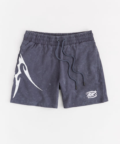 Washed Out Athletic Fit Short - Navy | Reason Clothing Best Price