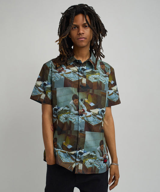 Scarface Money Woven Shirt | Reason Clothing Great Value