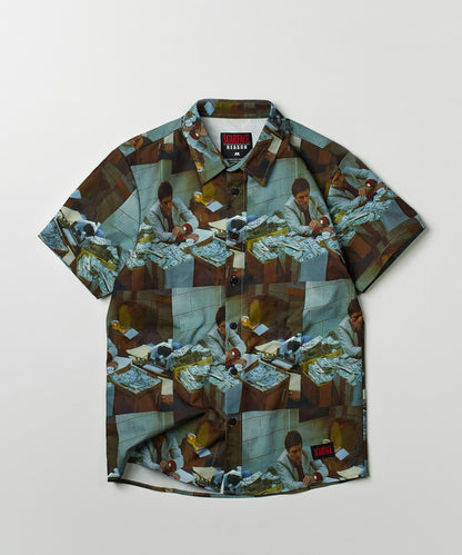 Scarface Money Woven Shirt | Reason Clothing Great Value