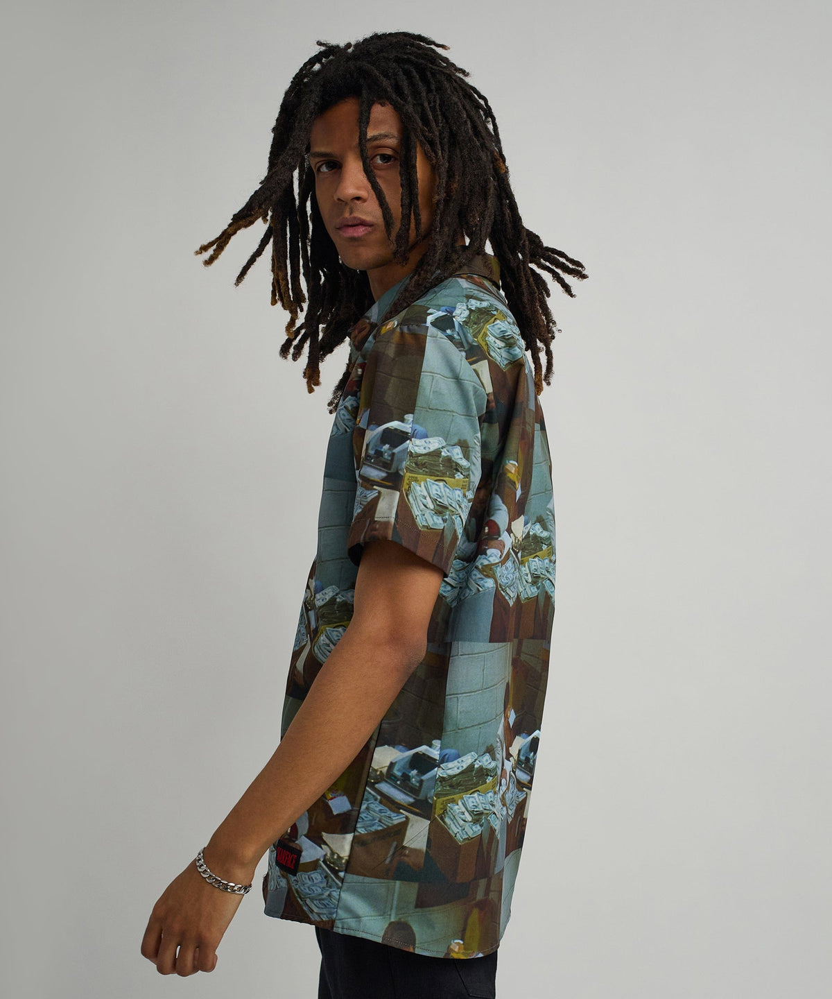 Scarface Money Woven Shirt | Reason Clothing Great Value