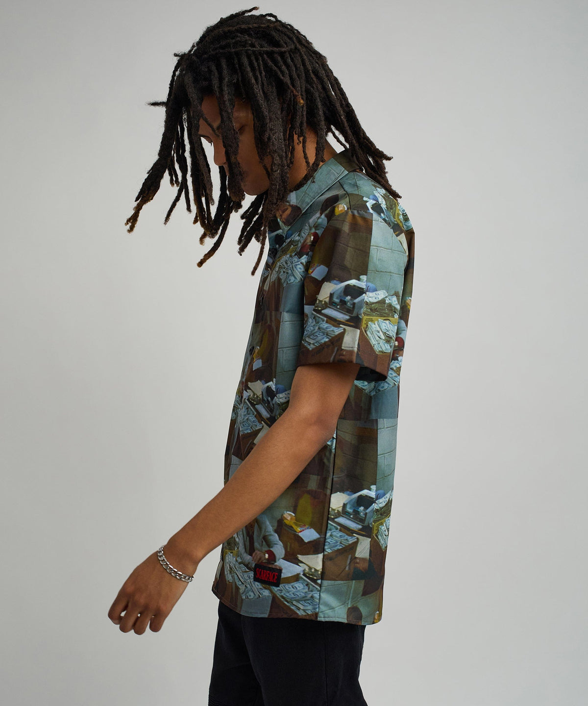 Scarface Money Woven Shirt | Reason Clothing Great Value