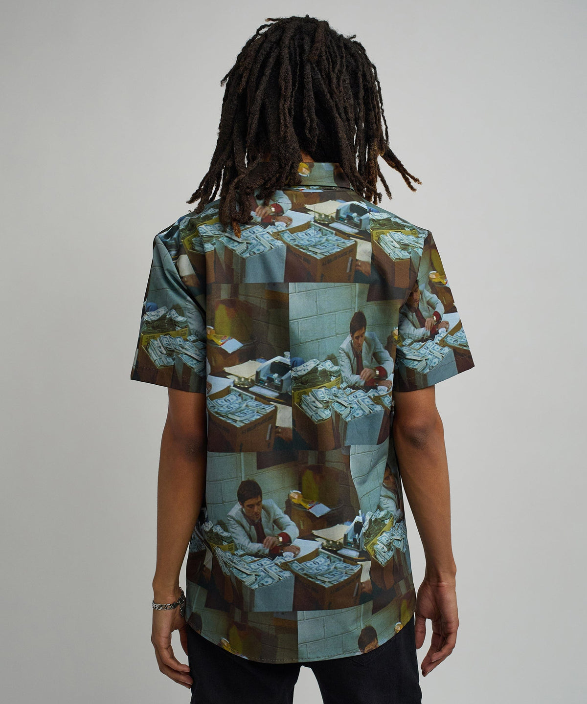 Scarface Money Woven Shirt | Reason Clothing Great Value