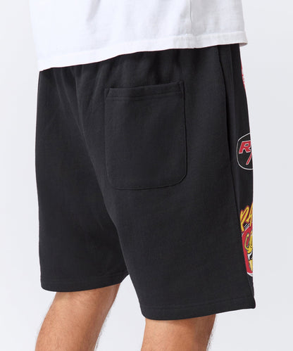 Dodge Scatpack Embroidered Racing Short - Black | Reason Clothing Customer Favorite