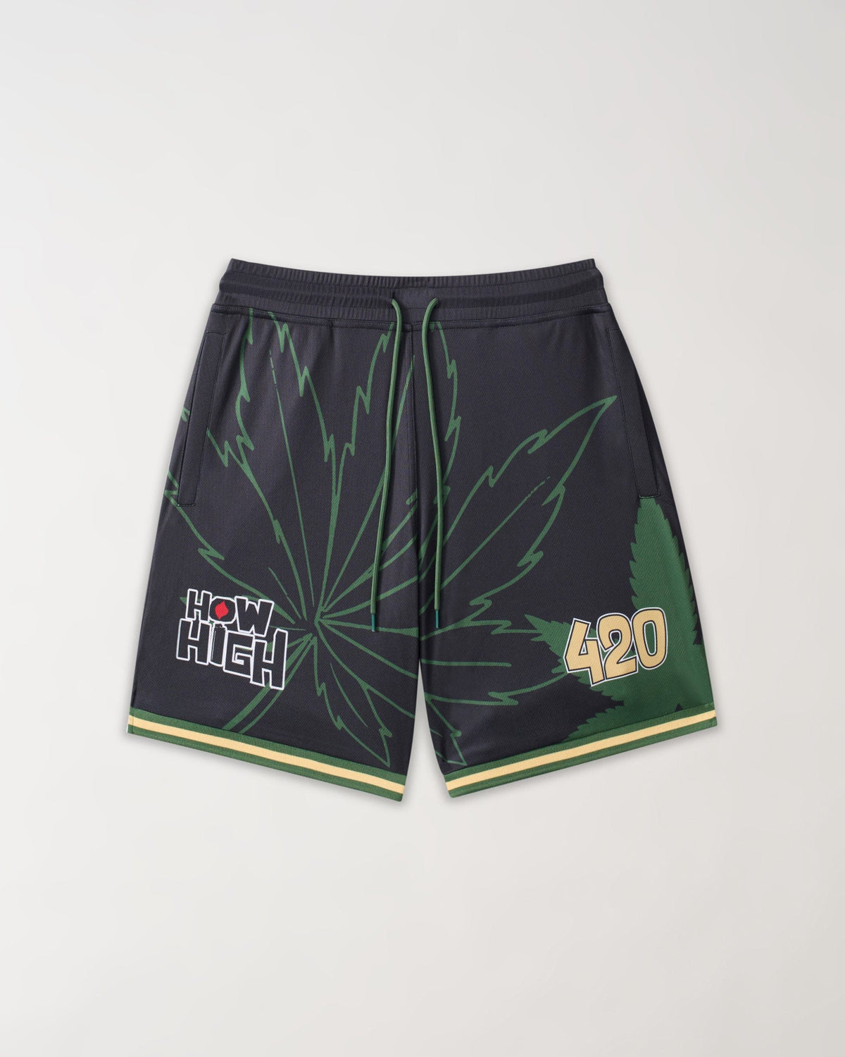 How High Basketball Short - Black | Reason Clothing Latest