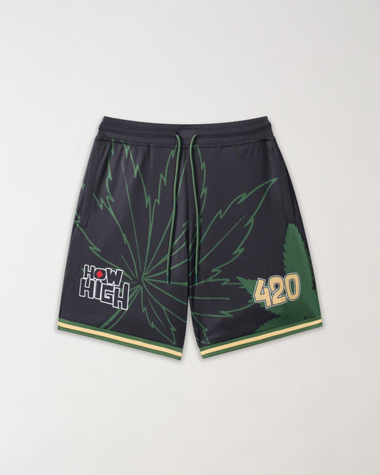How High Basketball Short - Black | Reason Clothing Latest