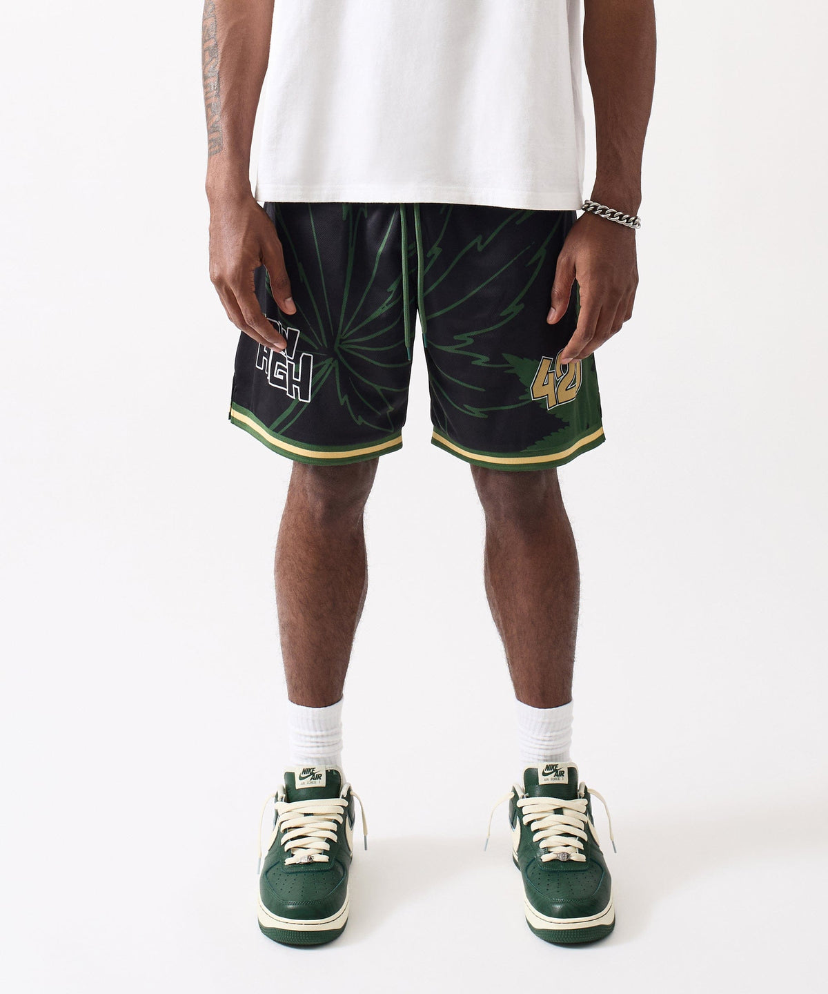 How High Basketball Short - Black | Reason Clothing Latest