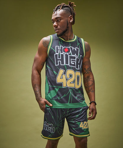 How High Basketball Short - Black | Reason Clothing Latest