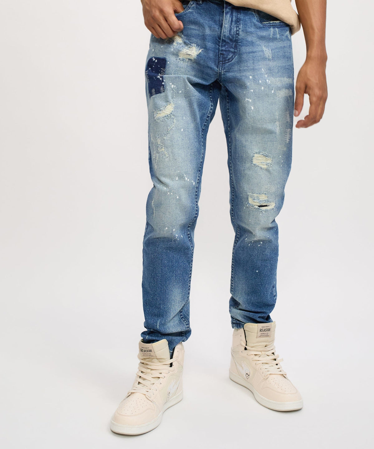Winter Canyon Denim Pant - Dark Blue | Reason Clothing Smart Buy
