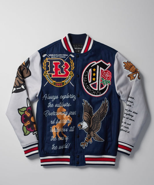 Fearless Varsity Jacket | Reason Clothing Featured