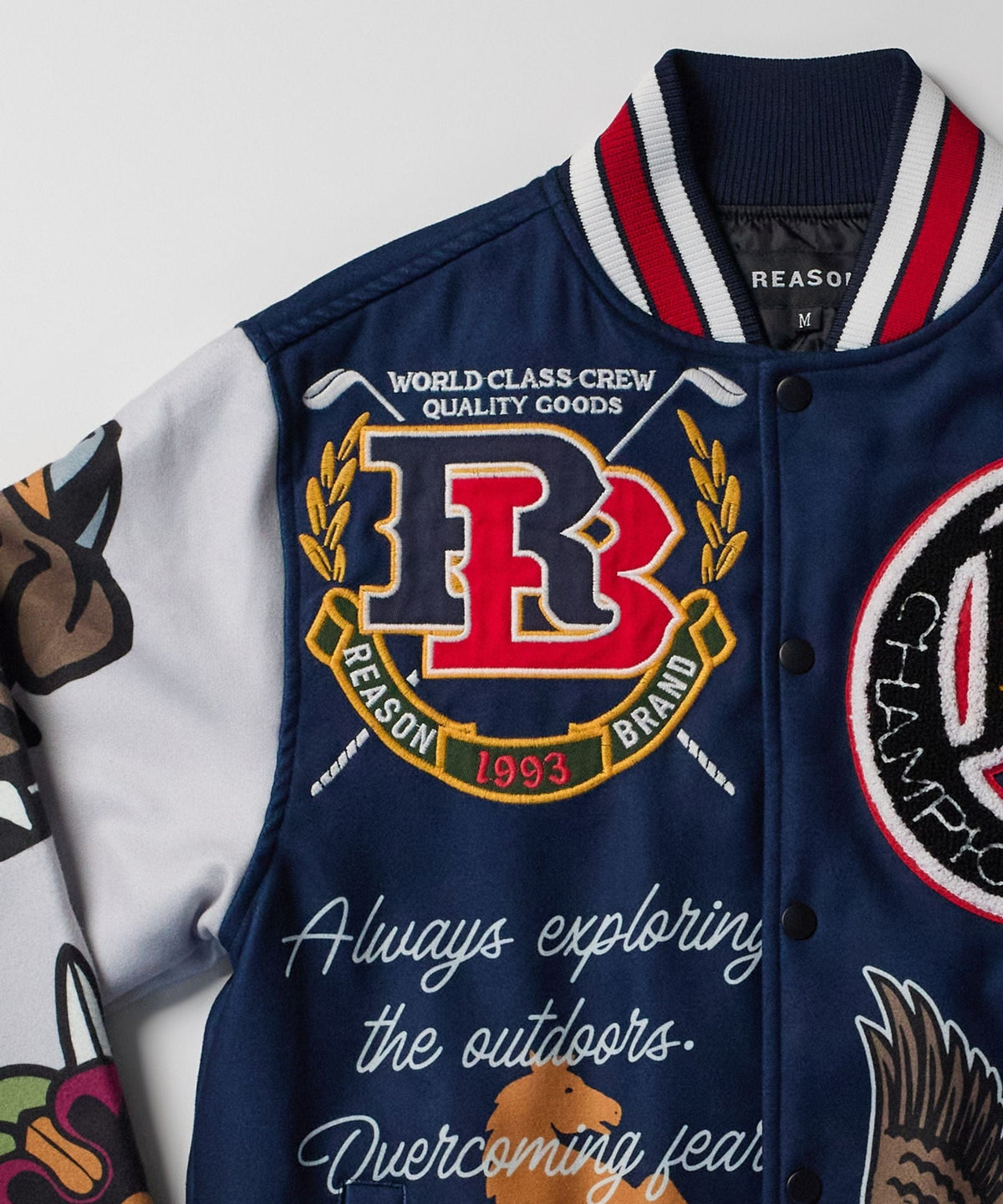 Fearless Varsity Jacket | Reason Clothing Featured