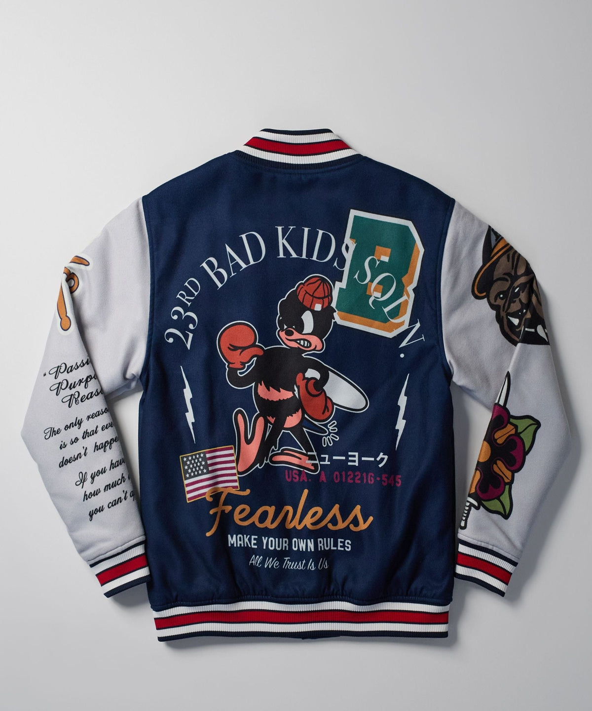 Fearless Varsity Jacket | Reason Clothing Featured