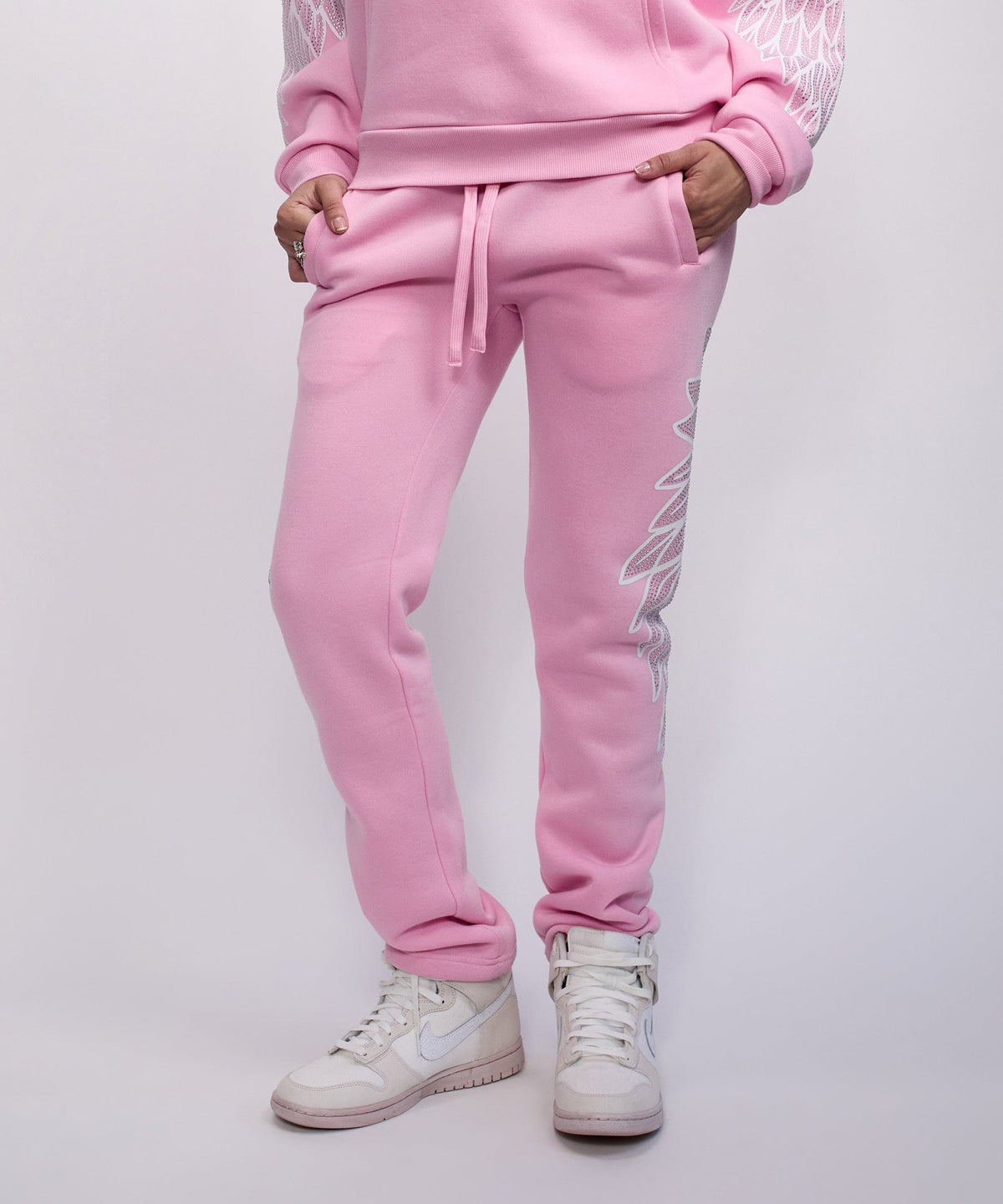 Fly Higher Rhinestone Jogger | Reason Clothing Special Offer
