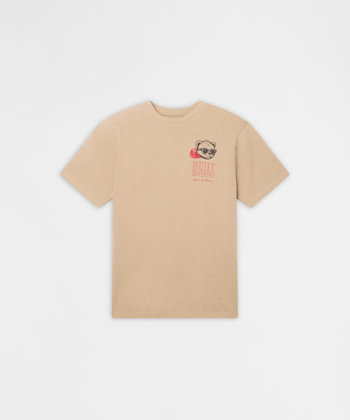 One Of A Kind Rhinestones Short Sleeve Tee - Khaki | Reason Clothing Featured