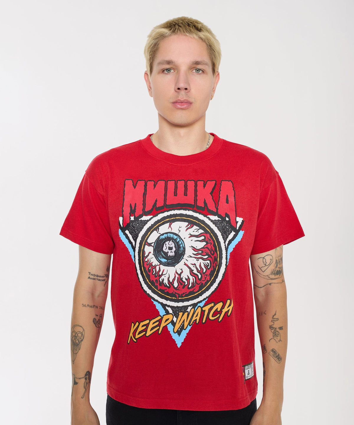 Mishka Keep Watch Emblem Tee | Reason Clothing Best Price