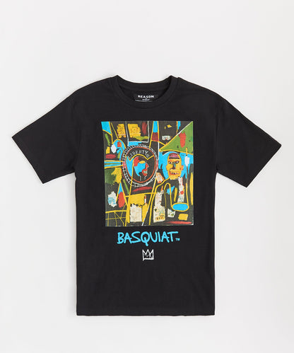 Basquiat Two Sided Coin Tee - Black | Reason Clothing Classic