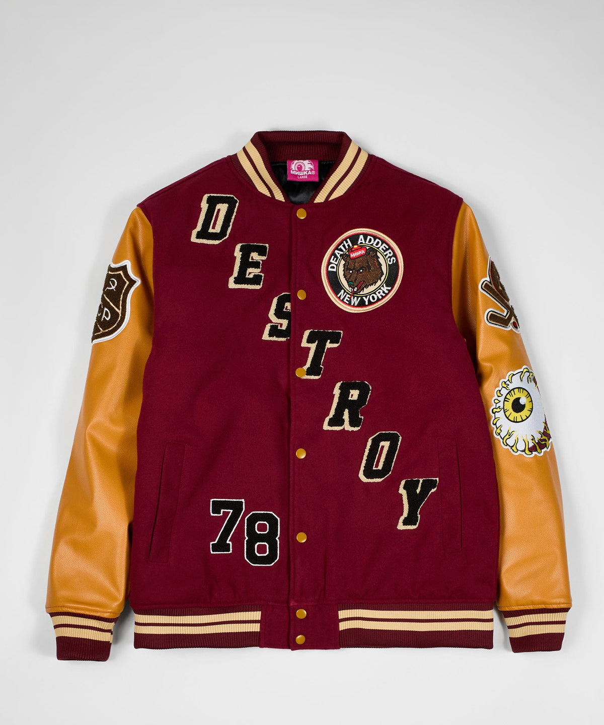 Destroy Varsity Jacket | Reason Clothing Everyday