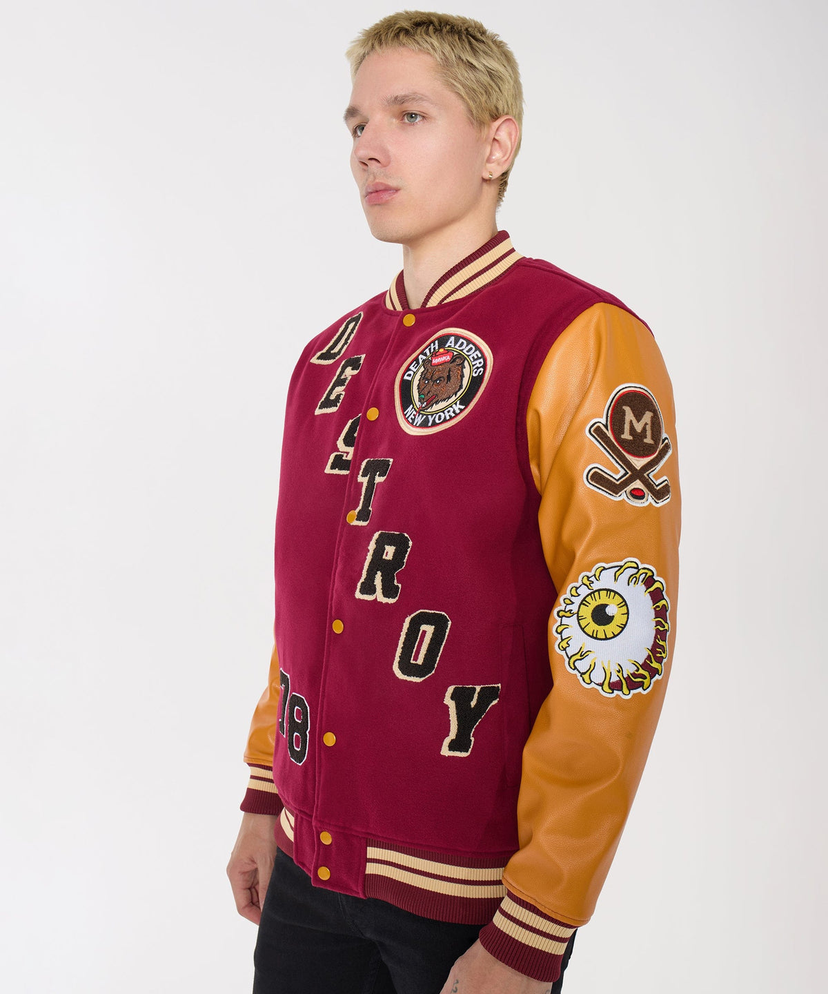 Destroy Varsity Jacket | Reason Clothing Everyday