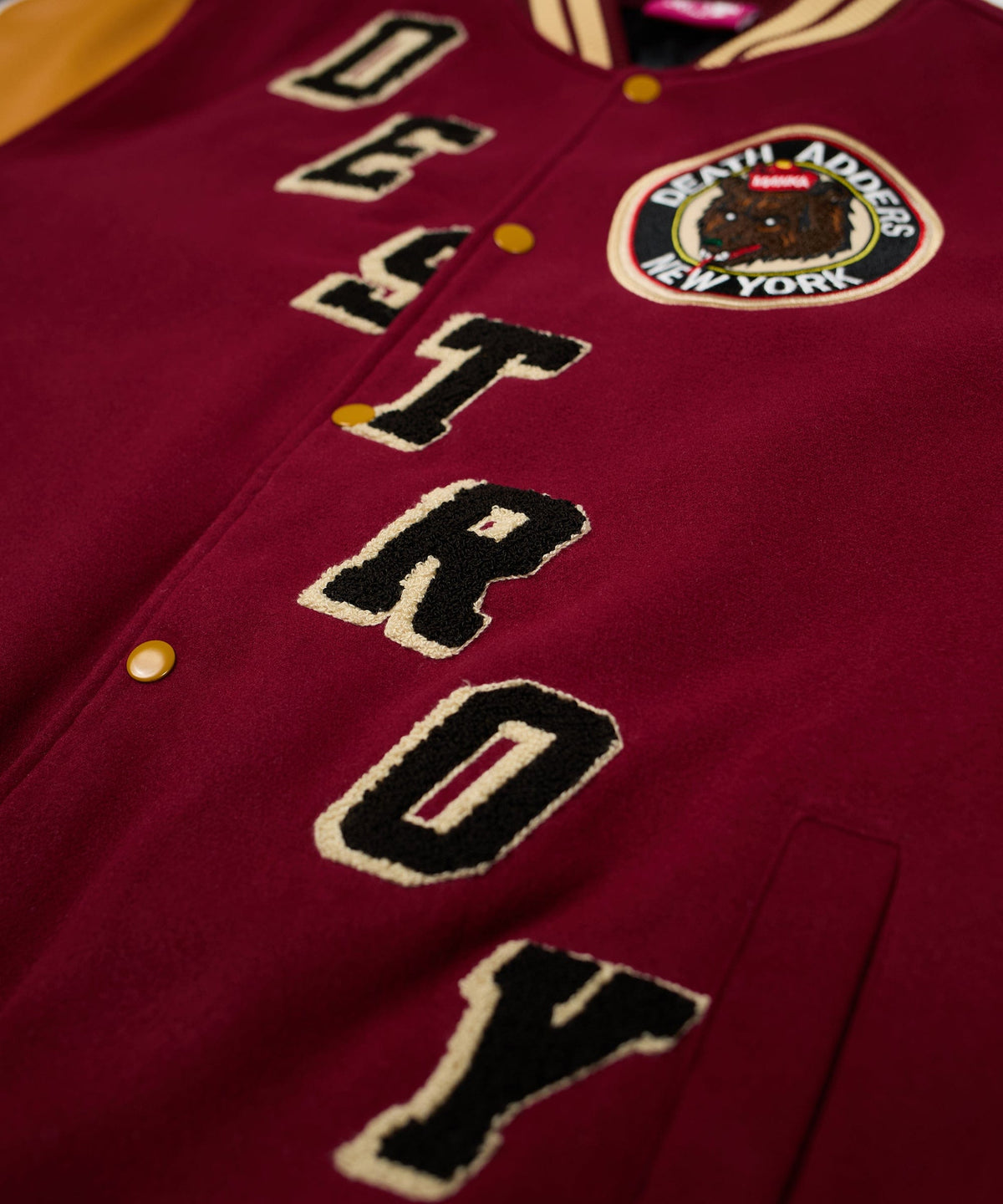 Destroy Varsity Jacket | Reason Clothing Everyday
