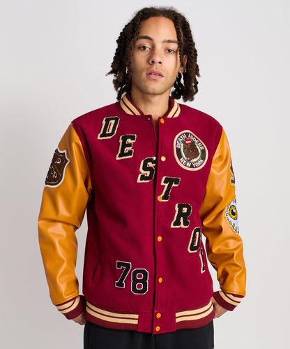 Destroy Varsity Jacket | Reason Clothing Everyday