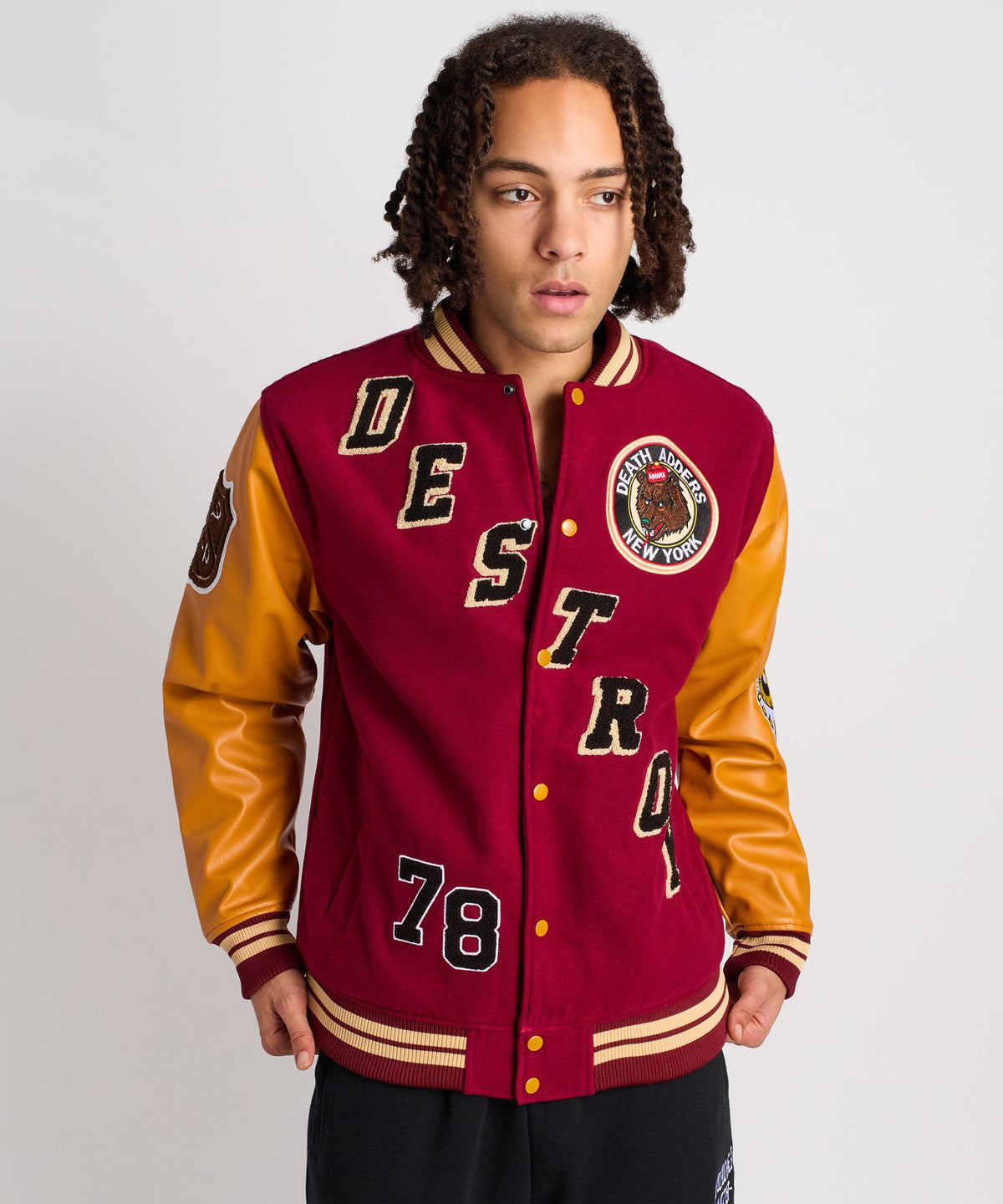 Destroy Varsity Jacket | Reason Clothing Everyday