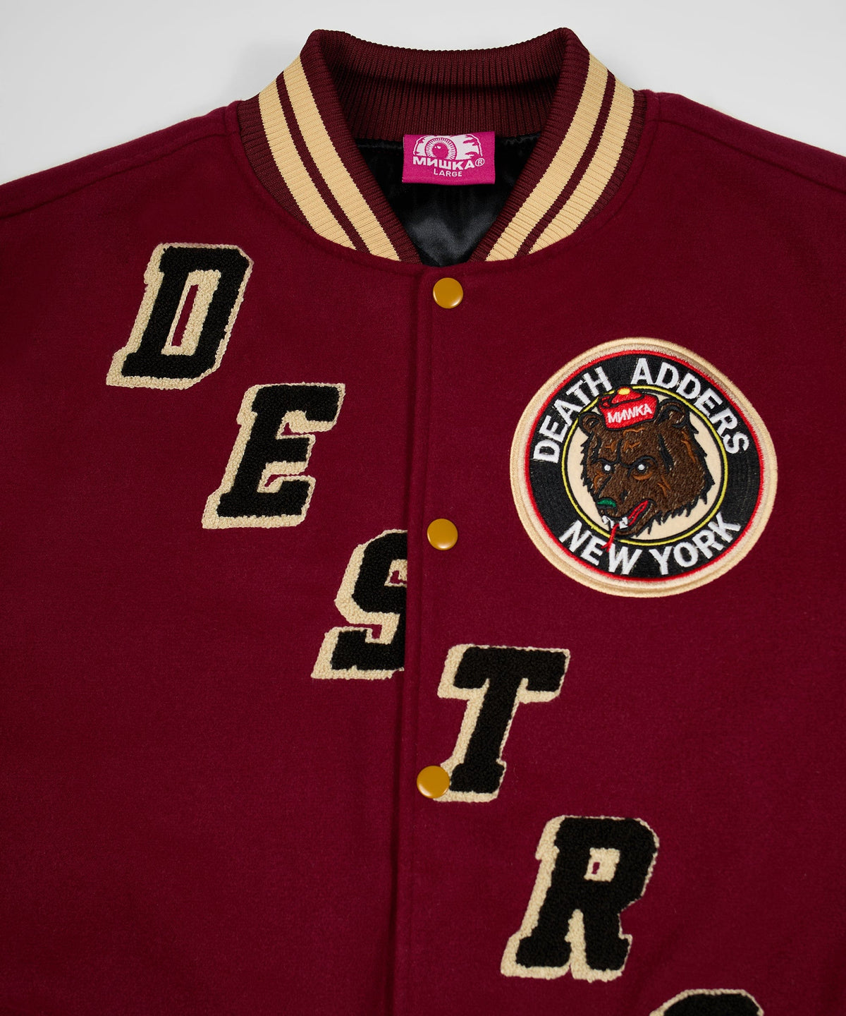 Destroy Varsity Jacket | Reason Clothing Everyday