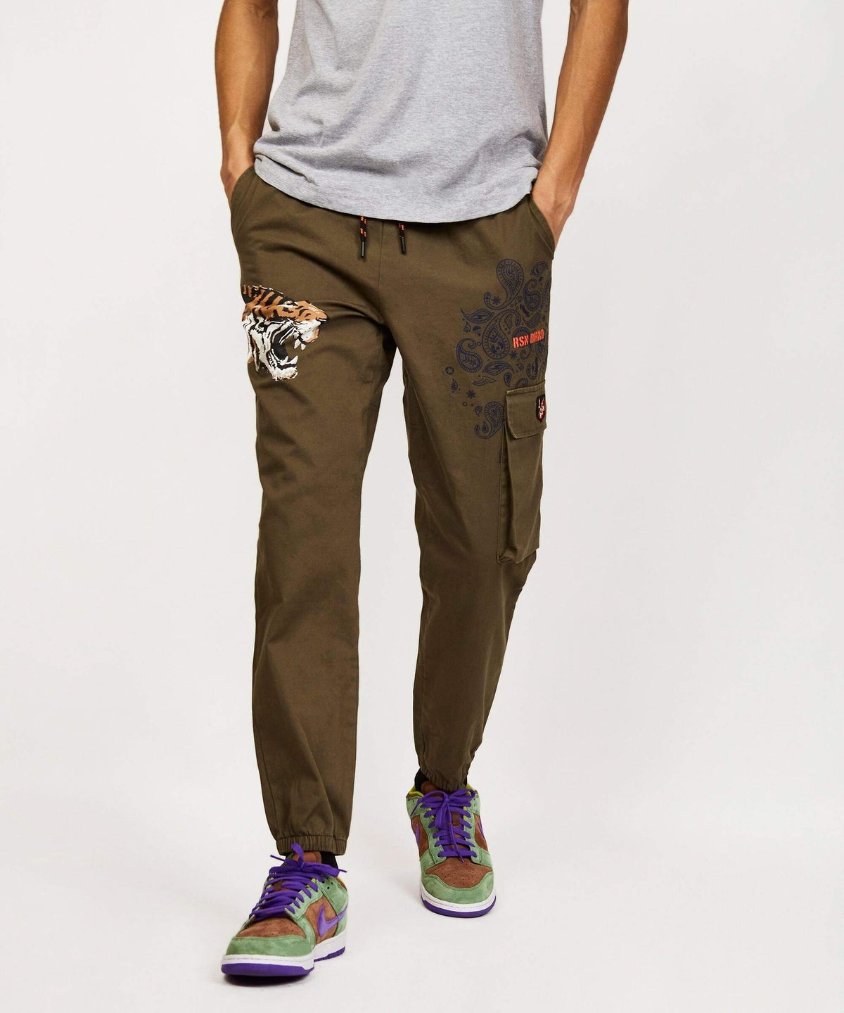 Stand Joggers - Khaki | Reason Clothing Recommended