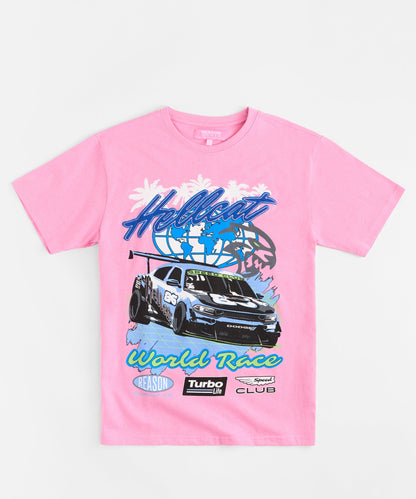Hellcat Racing Box Tee - Light Purple | Reason Clothing Premium